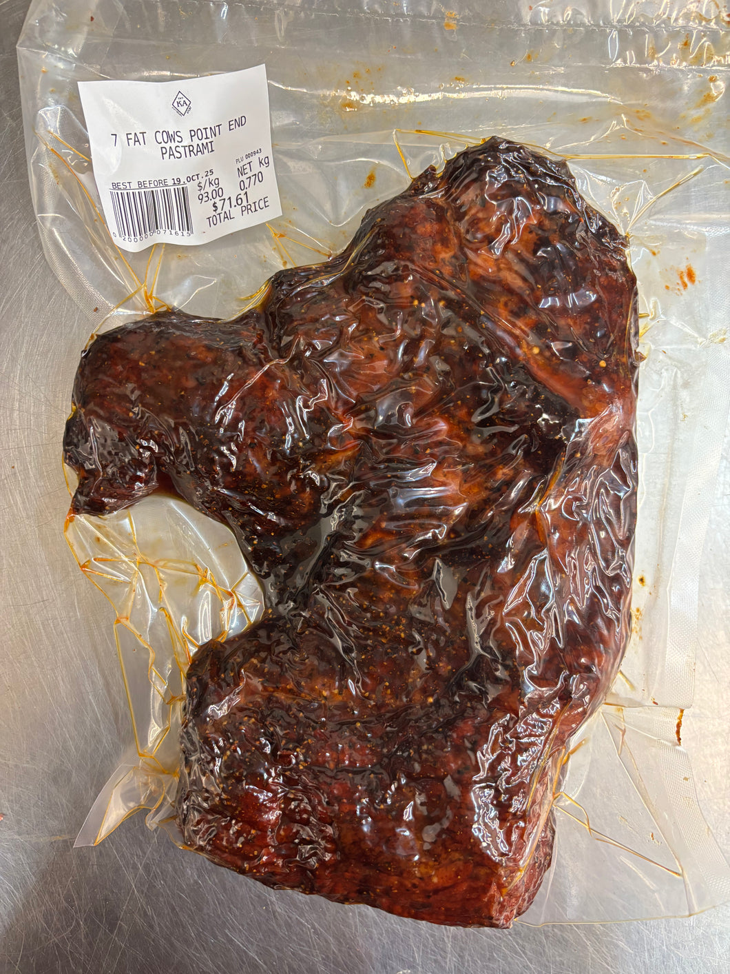 Point End Pastrami